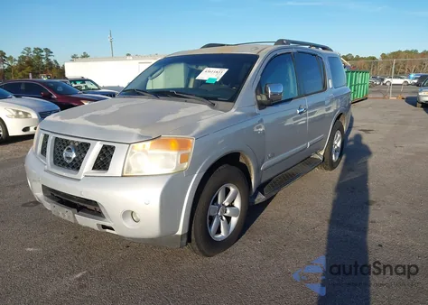 2009 Nissan Armada Se z USA, uszkodzony, nr VIN 5N1AA08D39N602766